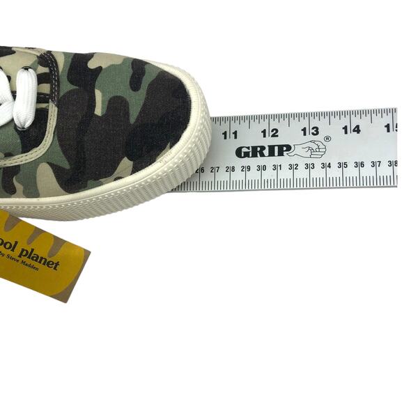 Cool Plant Women's Stream Camo Print Platform Sneakers Steve Madden 8 - Picture 3 of 7